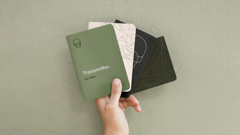 Transmitter Notizbuch